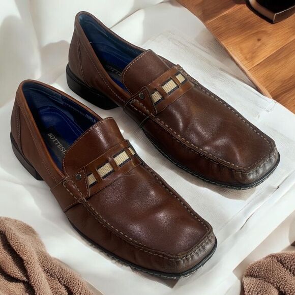 Bottesini Loafers Mens Size 10.5 - Picture 1 of 16